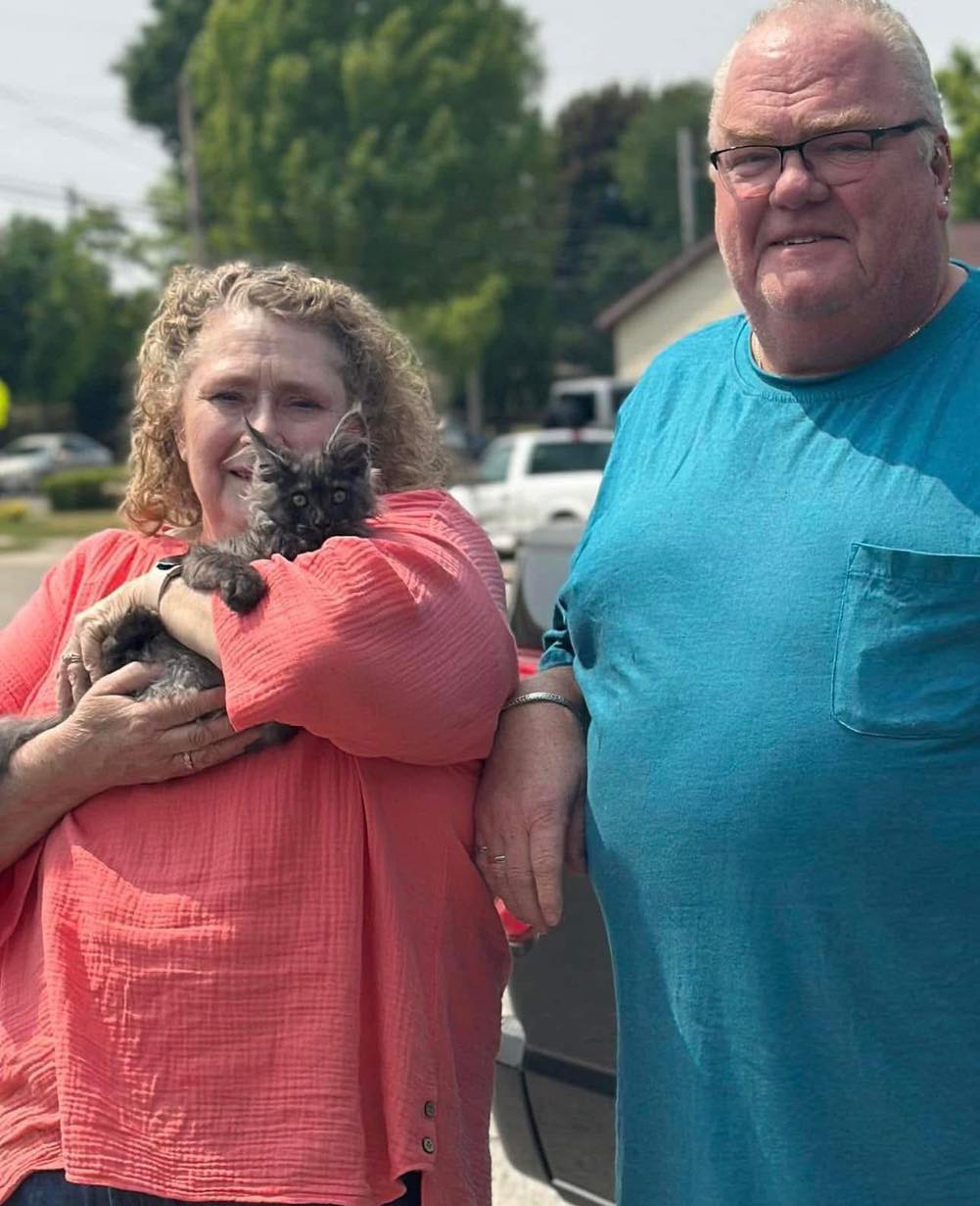 Bambi is off to his forever home! 🐾💛 It was such a joy raising this sweet little one, and now